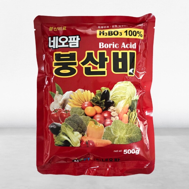 강원더몰,네오팜붕산비 500g 결실력 강화 당도향상 수용성 붕소100%
